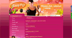 Desktop Screenshot of ladyfit.pl